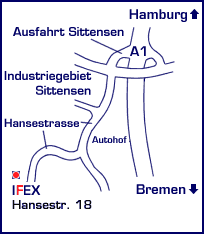 Anfahrt IFEX Sittensen